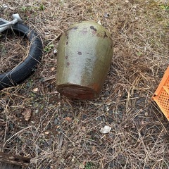 昭和レトロ　かめ　カメ　入れ物　瓶の画像