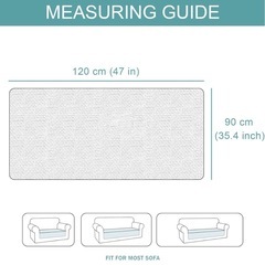 【新品未使用】ソファカバー　90✖︎120の画像