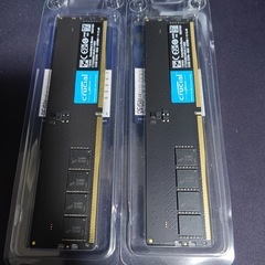 CT2K32G56C46U5 [デスクトップ用 / DDR5 SDRAM（288pin） / 64GB(32GB × 2枚組)セット / DDR5-5600 CL46-45-45 / Crucial DDR5シリーズ]の画像