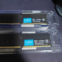CT2K32G56C46U5 [デスクトップ用 / DDR5 SDRAM（288pin） / 64GB(32GB × 2枚組)セット / DDR5-5600 CL46-45-45 / Crucial DDR5シリーズ]の画像