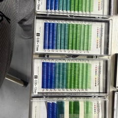 まつ毛エクステ  カラー  まとめ売り  ばら売り 青緑　19ケースの画像