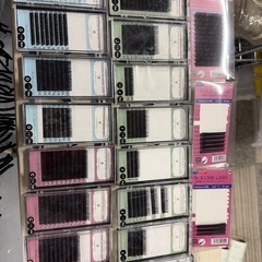 [バラ売り可能]　エクステ  黒 　19ケースの画像