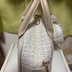 しまむらツィードバッグの画像