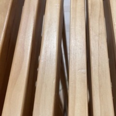 木製　ベビーサークル　8枚セット　アイボリーの画像