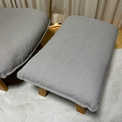 無印良品ハイバックリクライニングソファの画像