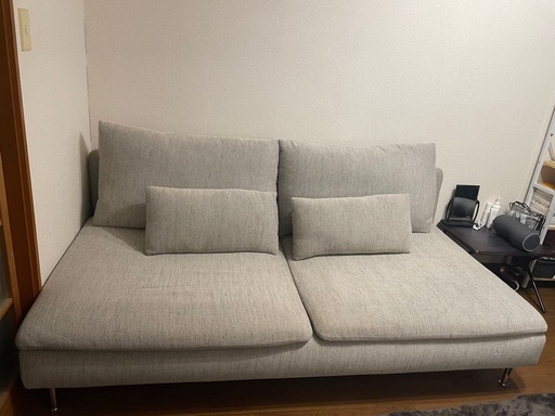 【ほぼ未使用】IKEA ソーデルハムン ソファベッド