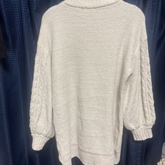 axes femme ロングニットの画像