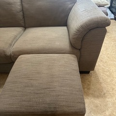 ソファ・オッドマン付き(IKEA)の画像