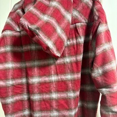 チェック柄長袖の画像