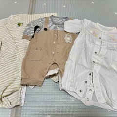冬ベビー服+おくるみセット譲りますの画像