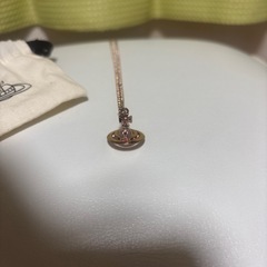 ヴィヴィアンウエストウッド　ネックレス　ピンクゴールドの画像