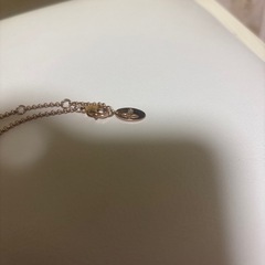ヴィヴィアンウエストウッド　ネックレス　ピンクゴールドの画像
