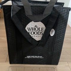 【新品未使用】ホールフーズ 保冷バッグの画像