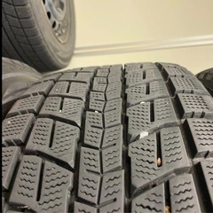235/55R18, ダンロップ,2016年,4本スタッドレスタイヤ の画像