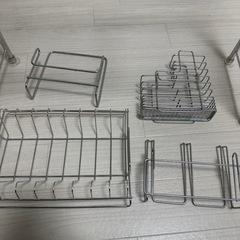 伸縮シンク上ラックの画像