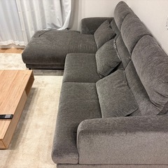 3人掛け　Ｌ字ソファーの画像