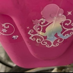 ディズニープリンセス　18インチ　自転車　コマ無し
　　の画像