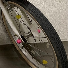 ディズニープリンセス　18インチ　自転車　コマ無し
　　の画像
