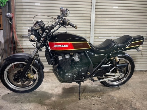 カワサキ　ZRX400 車検令和８年10月　実働　始動動画有り　OVERマフラー　フェンダーレス　車体　