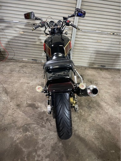 カワサキ　ZRX400 車検令和８年10月　実働　始動動画有り　OVERマフラー　フェンダーレス　車体　