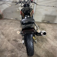 カワサキ　ZRX400 車検令和８年10月　実働　始動動画有り　OVERマフラー　フェンダーレス　車体　の画像