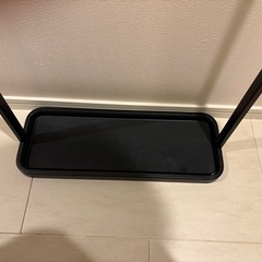 山崎実業  天板付き引っ掛け傘立て ブラックの画像