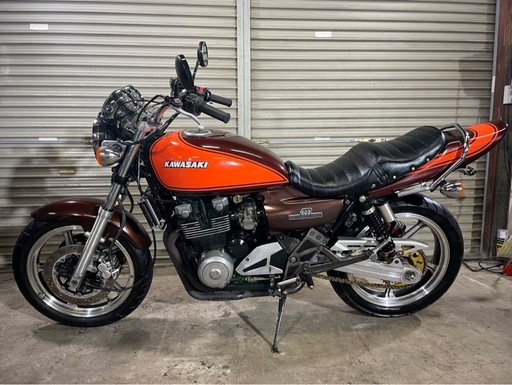 カワサキ　ゼファーχ 実働　始動動画有り　ナカノ菅　綺麗　車体　 Z2仕様
