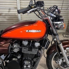 カワサキ　ゼファーχ 実働　始動動画有り　ナカノ菅　綺麗　車体　 Z2仕様の画像
