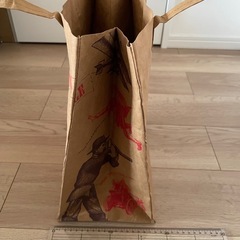 【新品未使用】トレジョ 紙袋柄 エコバッグの画像