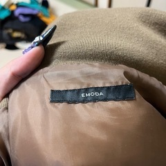 EMODA エモダ リブネックダウンブルゾン ダウン FREEの画像