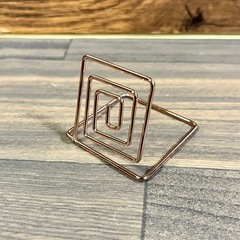 【ほぼ新品】金属製メモスタンド　20個セットの画像