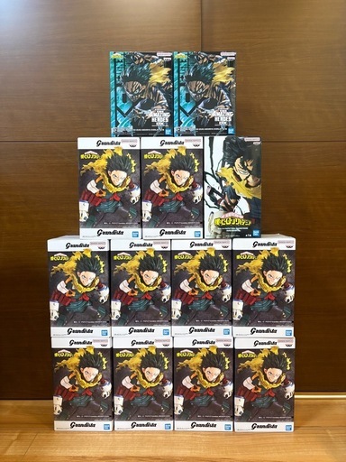 新品未開封】ヒロアカ緑谷出久デクセット (まみたか) 山口のフィギュア