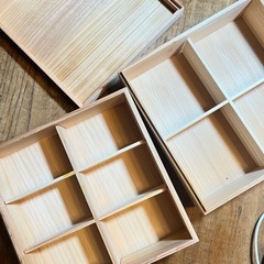 お正月準備！何を入れても素敵に見える老舗くろぎの木製お重箱の画像