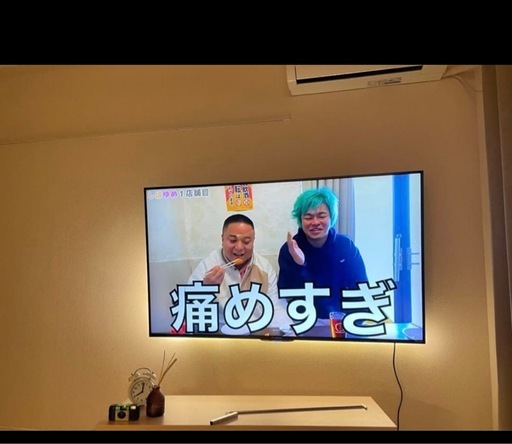 美品) フナイ 65インチ FL-65UP5000 2018年製 (らん) 港南台のテレビ