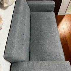 ソファ　2人　ベンチシート　座椅子の画像