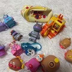 アンパンマン　ガチャガチャおもちゃまとめの画像