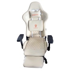 DOWINX ゲーミングチェア★オットマン付き高級PUレザー♪在宅最強!の画像