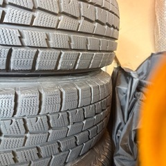 185/70R14  スタッドレス　ダンロップ　ウィンターマックス　チェーンおまけ　ホンダ　フリードにて使用　2019の画像