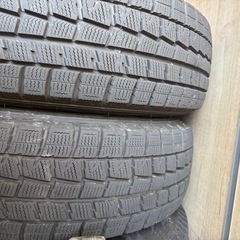 185/70R14  スタッドレス　ダンロップ　ウィンターマックス　チェーンおまけ　ホンダ　フリードにて使用　2019の画像