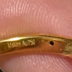 金750 リング💍の画像
