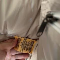 THE NORTH FACE ノースフェイス　
ホワイト ダウン　ヌプシ　新品未使用試着のみの画像