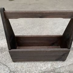 木製　マガジンラック　welcome  小鳥　ガーデンラック　収納の画像