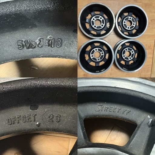 神戸市西区★希少サイズ！ハヤシ　ストリートFF★サニトラ　KP61 アルトワークス