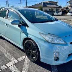 🉐プリウス純正ティファニーカラー❣️奇跡の4万キロ❣️車検２年取り立て‼️めちゃくちゃ綺麗‼️このカラーで4万キロは日本中探してもありません‼️の画像