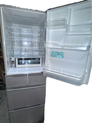 HITACHI 日立 470L 冷蔵庫 R-HWS47N(XN) 2021年製 5ドア冷蔵庫