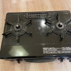 【清掃済み!!】 ガステーブル リンナイ ガスコンロ   LP プロパン  20年製 RTE564BKL の画像