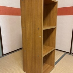 木目調カラーボックス①の画像