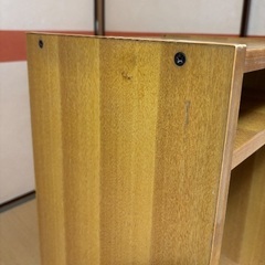 木目調カラーボックスの画像