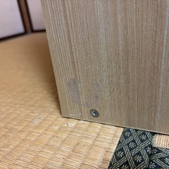 木目調カラーボックス③の画像