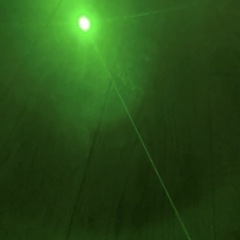レーザーポインター USB充電式　高出力 緑 グリーンの画像